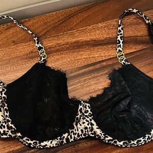 NWOT Cheetah Print Lace Bra